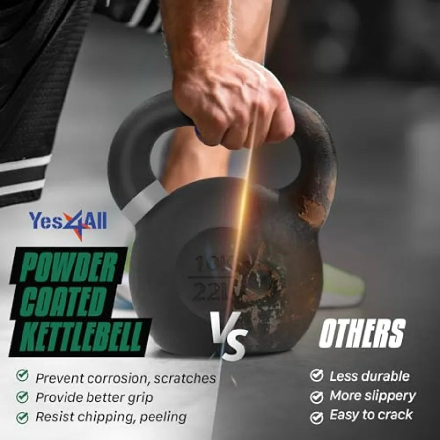 LISM Kettlebell Cast Iron For Strength Training Home Workout