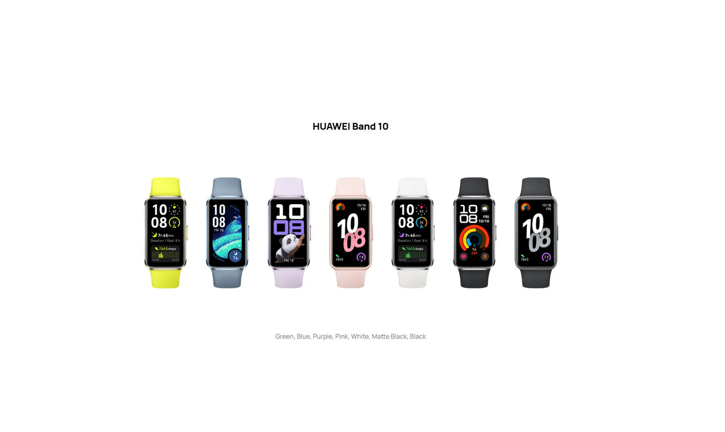 Huawei Band 10 Smartwatch AI Fitness Monitoring Sleep Analysis