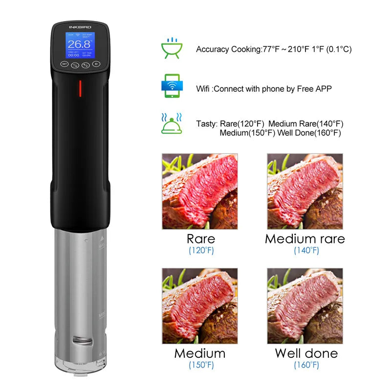 Inkbird WiFi Sous Vide Machine with APP Remote Control