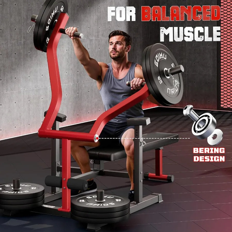 XMSJ Chest Press Machine With Independent Converging Arms