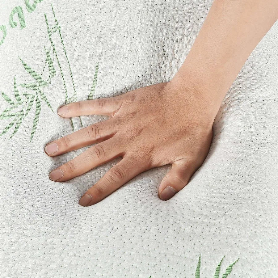 Bamboo Memory Foam Pillow Hypoallergenic With Washable Cover