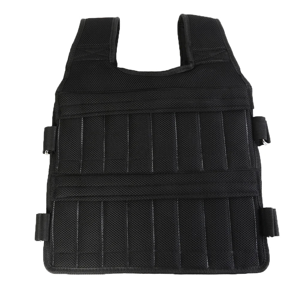 Adjustable Weight Vest for Running Training Fitness Equipment 3 to 50kg Loading Waistcoat Jacket