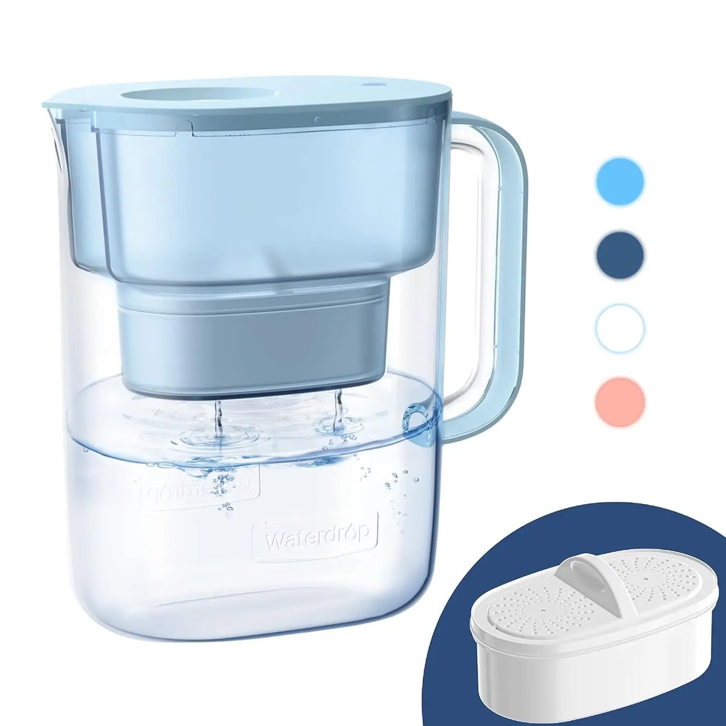 Waterdrop Water Filter Pitcher NSF Certified Long Life
