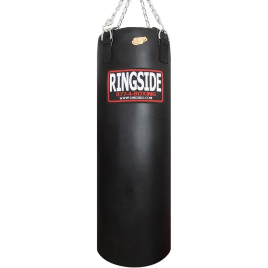 Ringside 100 Pound Powerhide Boxing Punching Heavy Bag Soft Filled Black 100 LBS