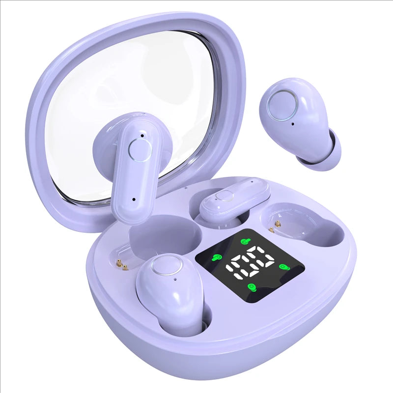 SHUKE Mini Sleep Earbuds Wireless Bluetooth Headphones Noise Cancellation