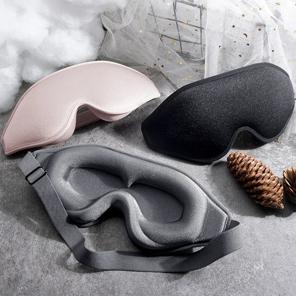 MERALLE 3D Sleep Mask Light Blocking Blindfold for Sleep