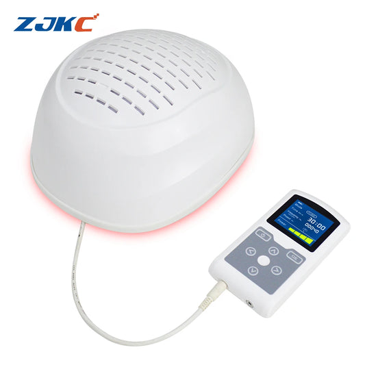 ZJKC Infrared Light Helmet 1070nm Dementia Therapy Device for Stroke Victims Enhance Brain Activity and Cognition