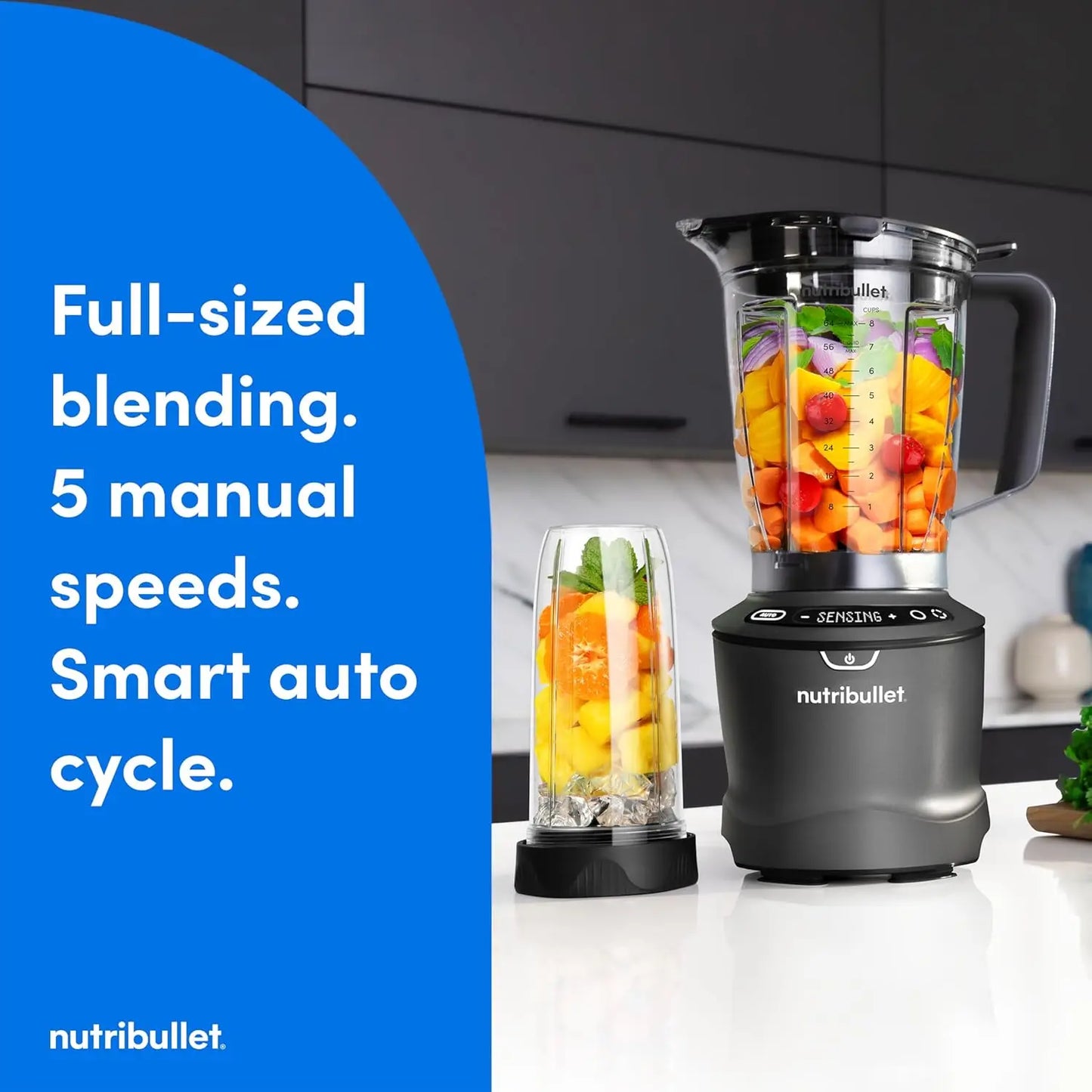 LIEI SmartSense Blender Combo 1400W 5 Speed Kitchen