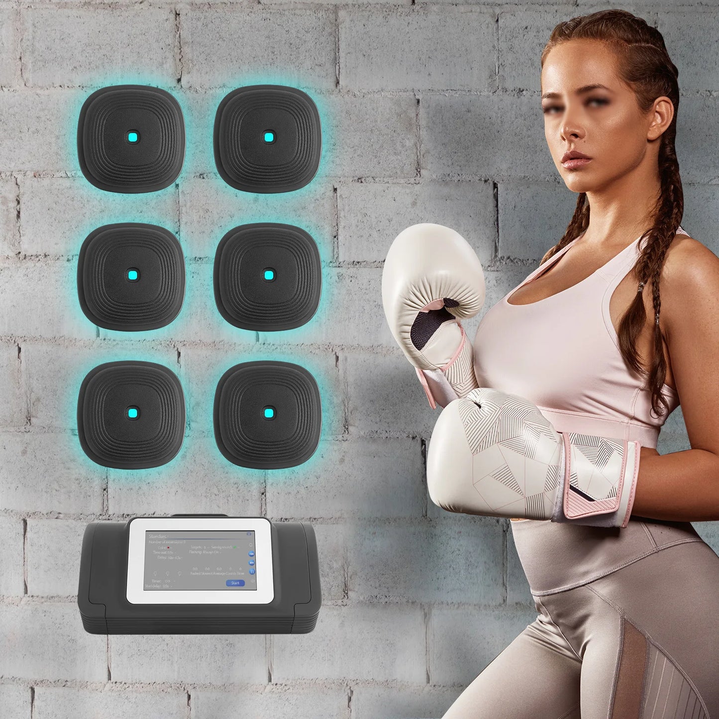 Bluetooth Boxing Target Workout Machine For Home Fitness