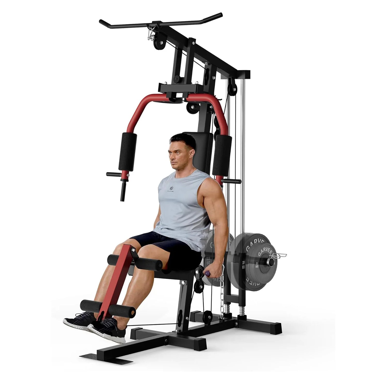HiMISS Full Body Workout Gym Machine With Pulley System