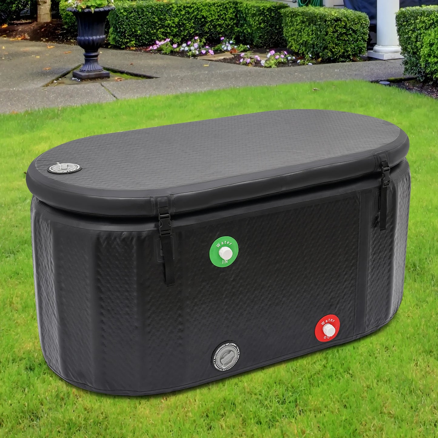 Hign-concerned Inflatable Cold Plunge Tub Insulated Lid