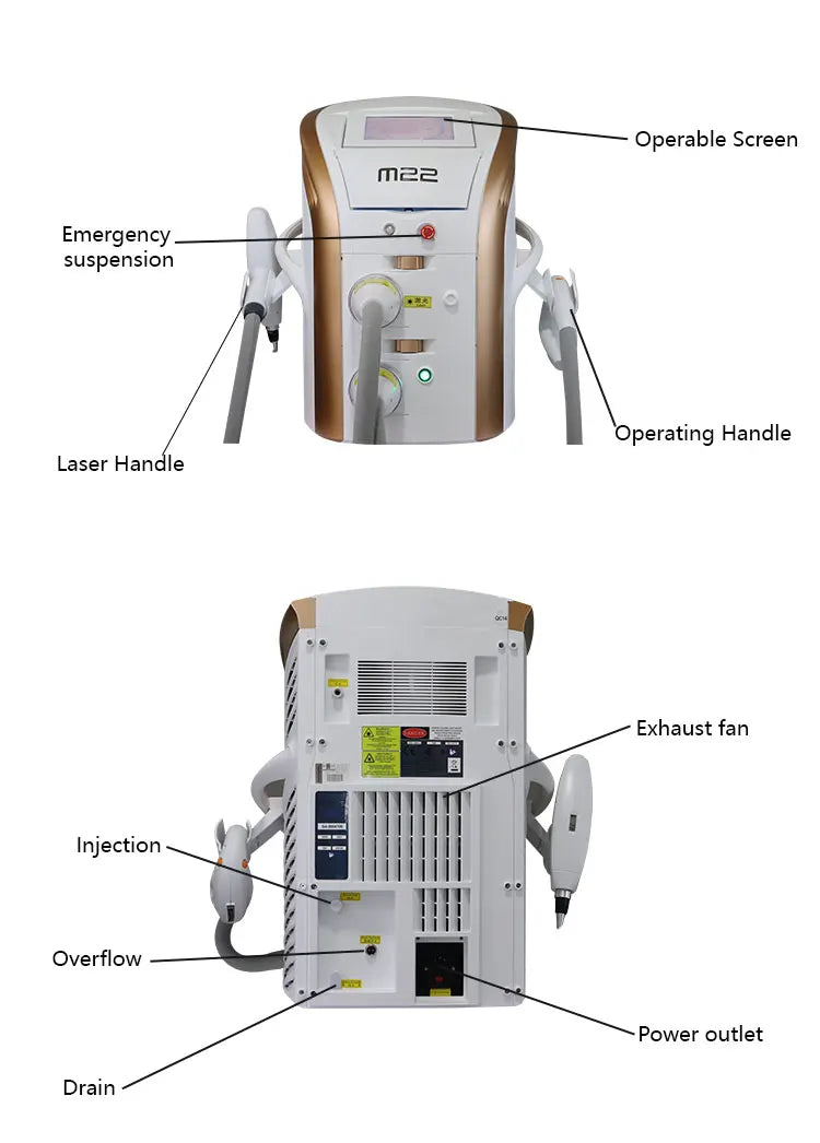 Emszero IPL Skin Rejuvenation And Hair Removal System