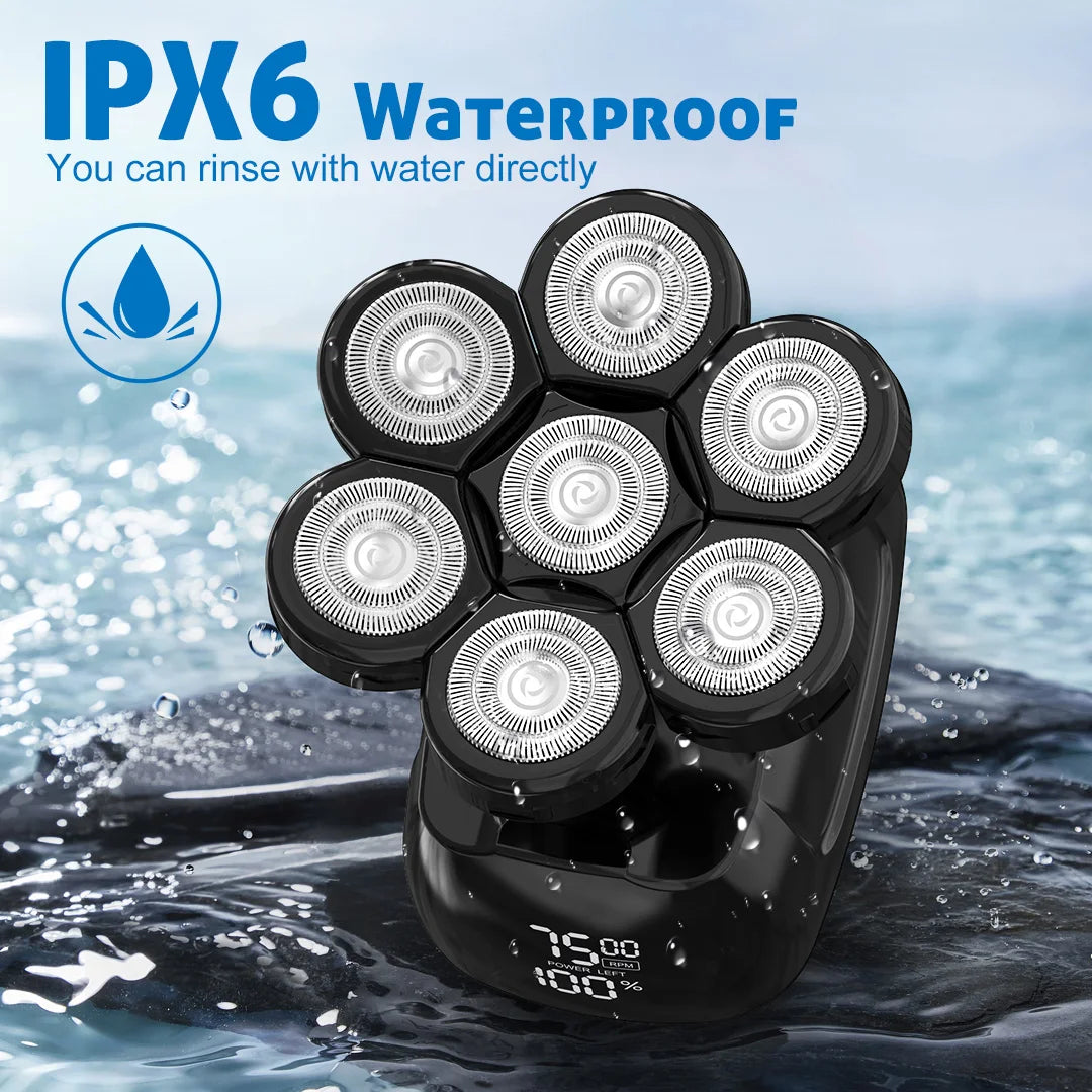 Sejoy Six In 1 Electric Shaver Kit For Men Grooming