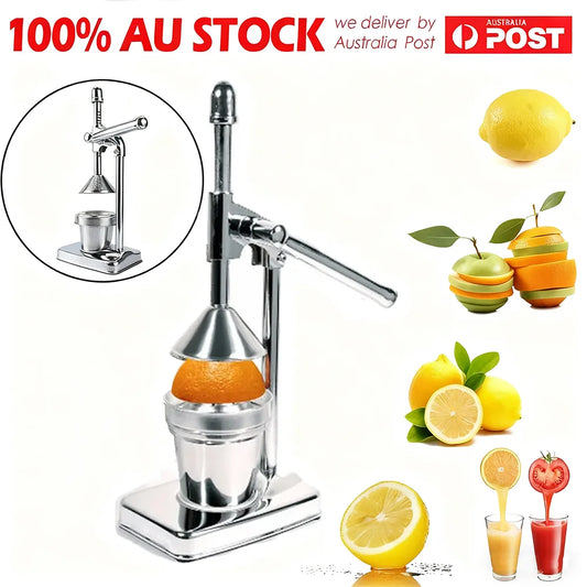 High-concerned Stainless Steel Manual Juicer Handheld Citrus Press
