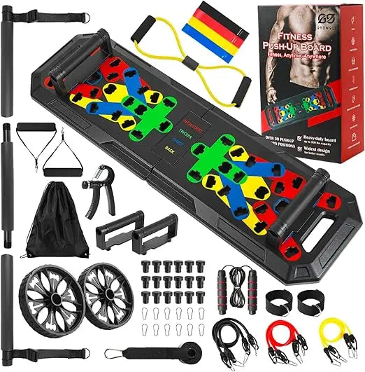 Push Up Board Portable Multifunction All In One Fitness
