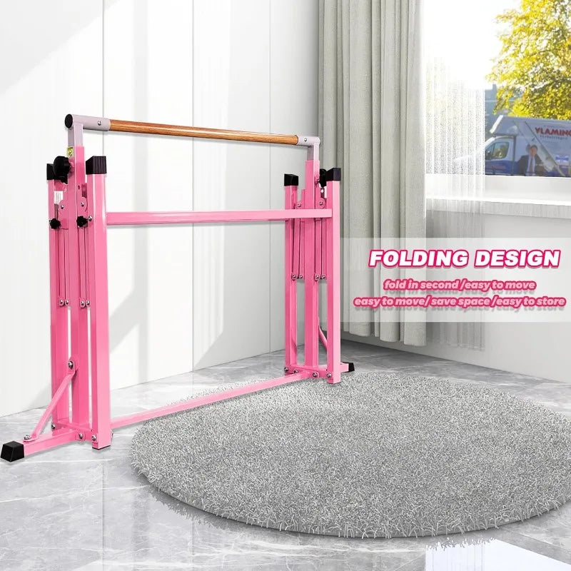 YTYIN Gymnastics Bar For Kids And Teens Kip Bar Foldable
