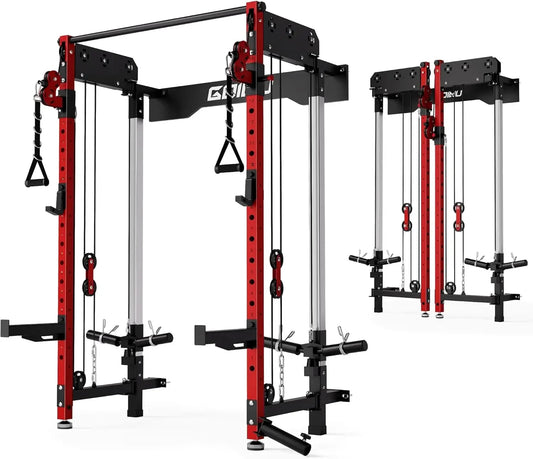 WM3 V4 Folding Wall Mounted Rack With Dual Pulley System