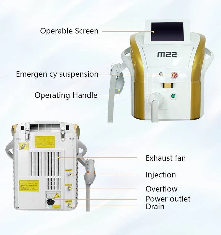 Emszero IPL Skin Rejuvenation And Hair Removal System