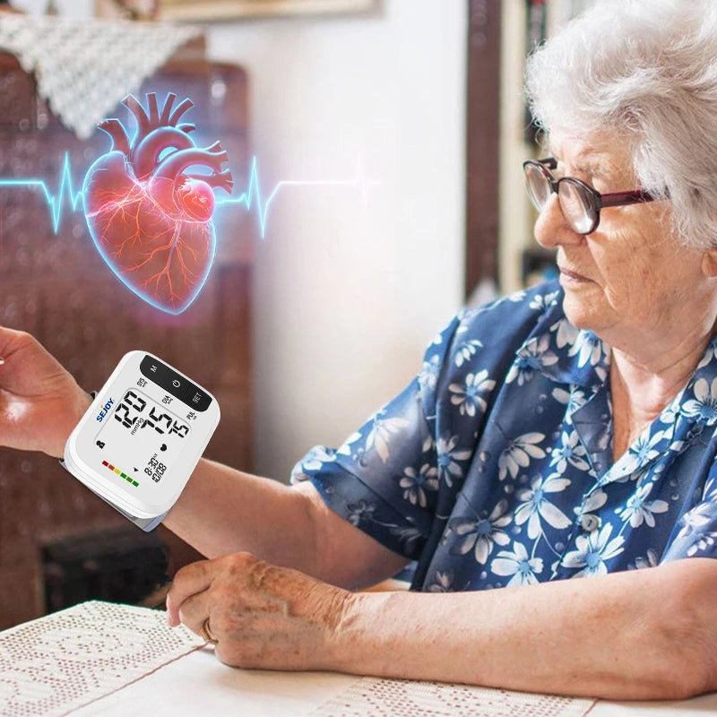 Sejoy Wrist Blood Pressure Monitor And Pulse Oximeter