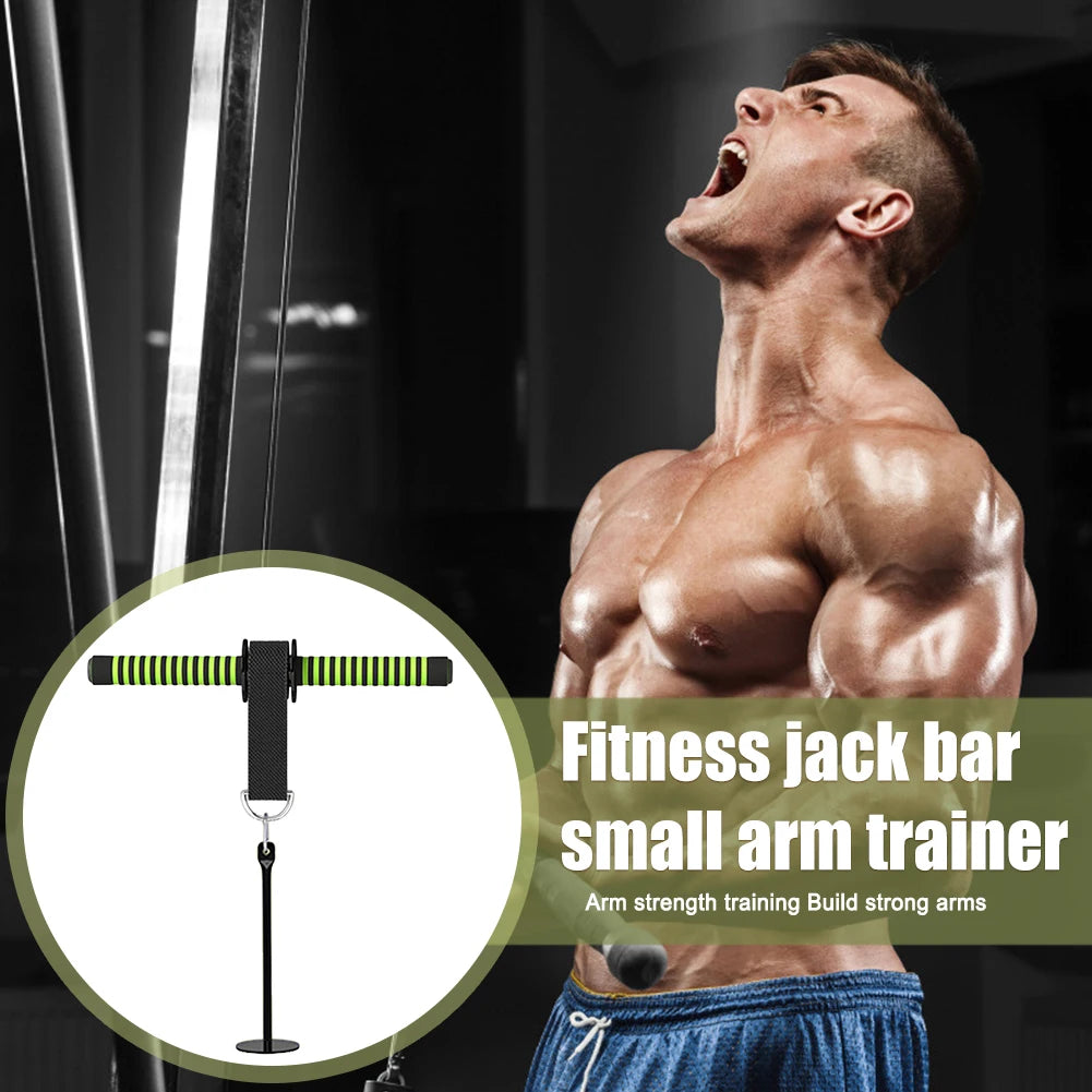 ARMS Wrist And Forearm Roller Trainer With Thickened Sponge Grip