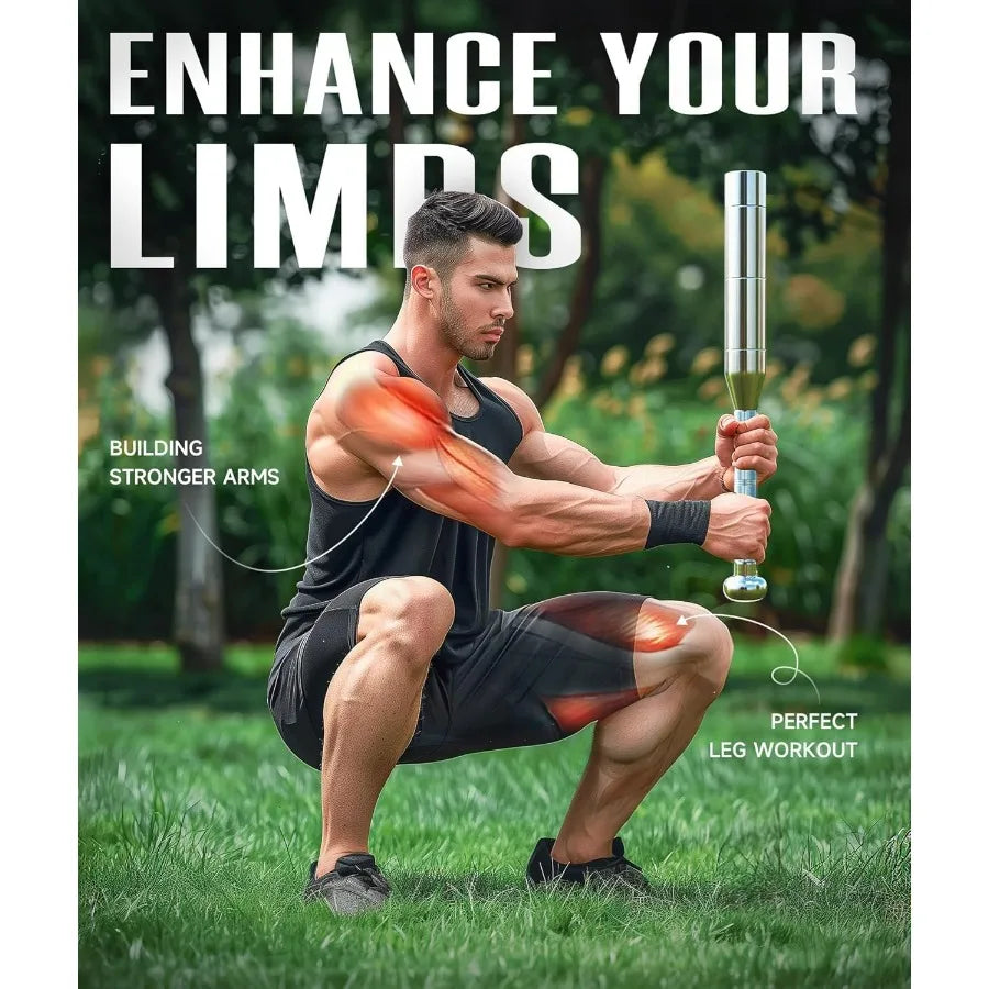 Motion Space Adjustable Macebell Clubbell For Strength Training