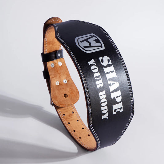 WorthWhile PU Leather Weight Lifting Belt With Lumbar Support