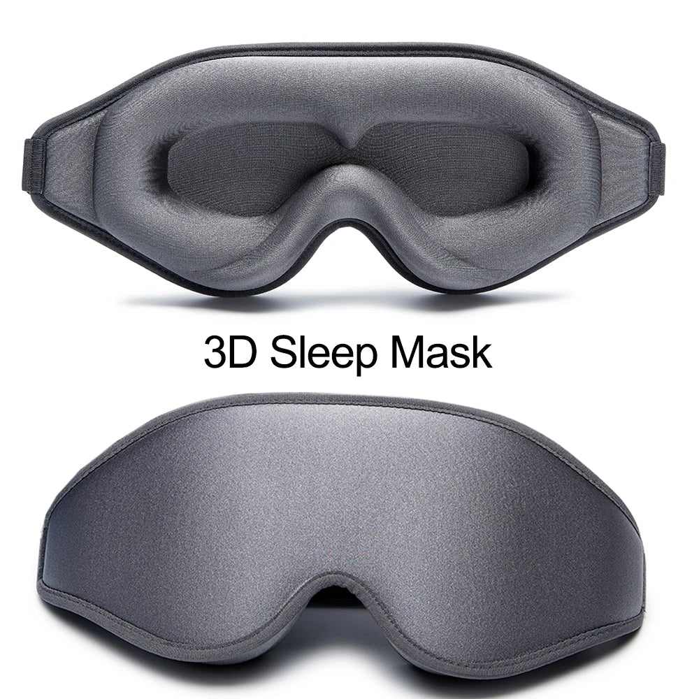 MERALLE 3D Sleep Mask Light Blocking Blindfold for Sleep