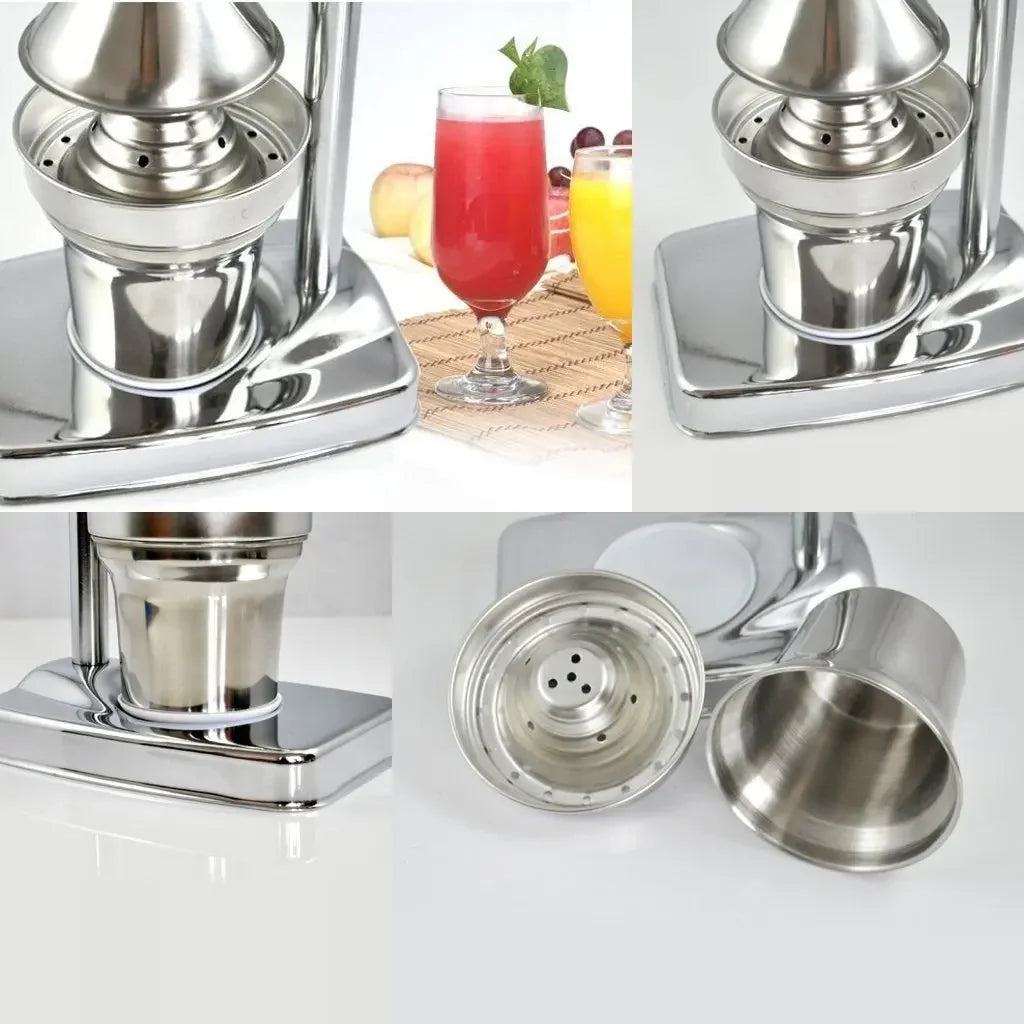 High-concerned Stainless Steel Manual Juicer Handheld Citrus Press