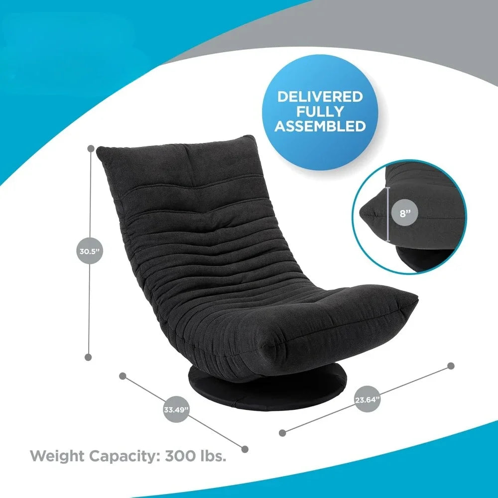 Guangbai Swivel Floor Chair With 360 Degree Rotation