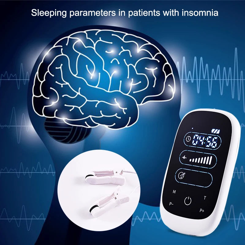ATANGCES Transcranial Microcurrent CES Sleep Therapy Device