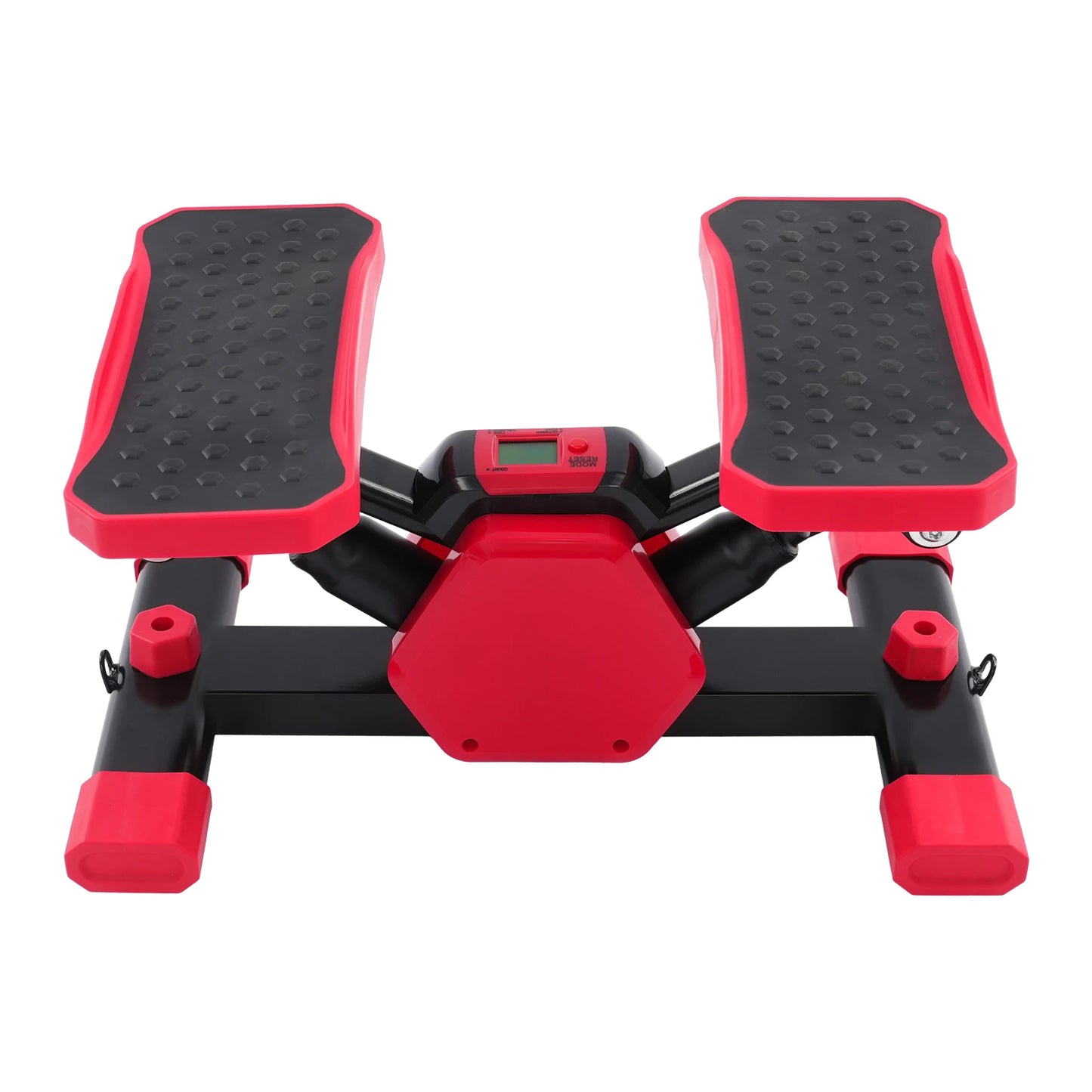 Portable Pedal Exerciser With Pull Ropes Mini Stair Stepper