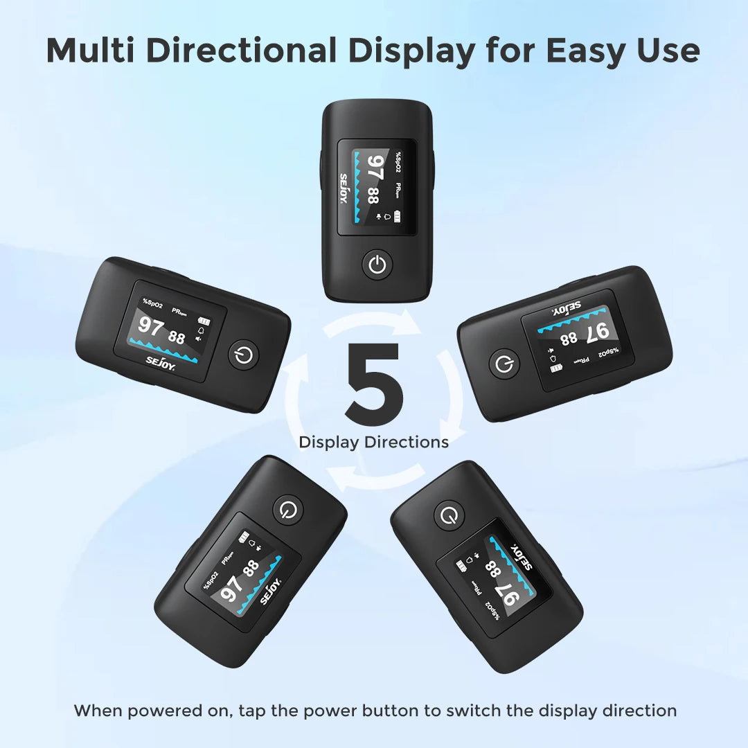 Sejoy Wrist Blood Pressure Monitor And Pulse Oximeter