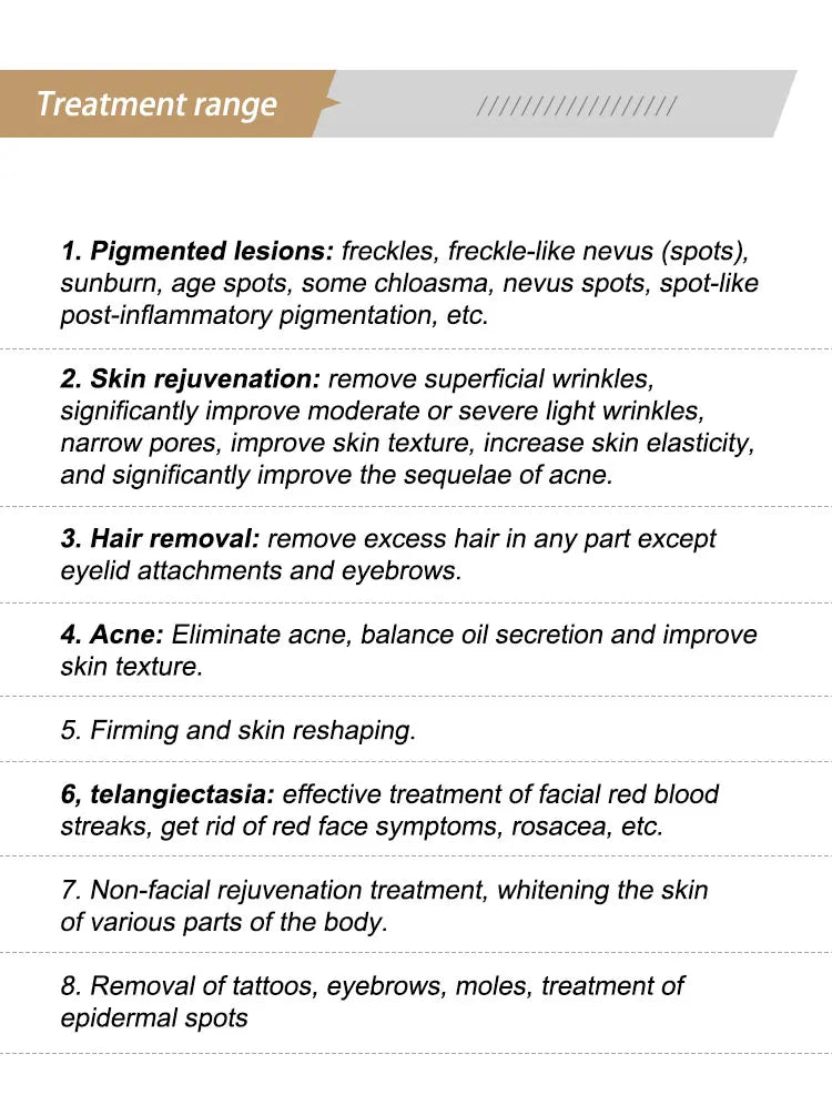 Emszero IPL Skin Rejuvenation And Hair Removal System
