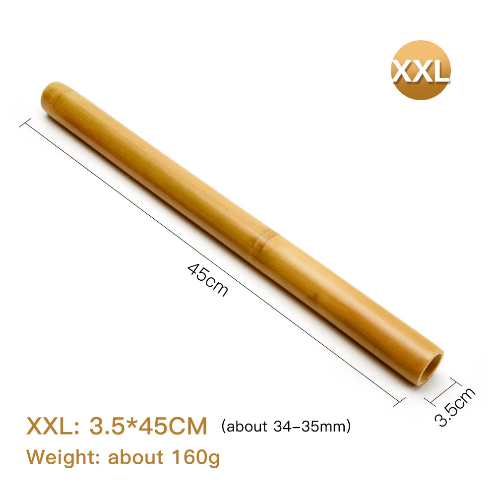 MOKARLE Natural Bamboo Massage Stick Wood Therapy Gua Sha Massager