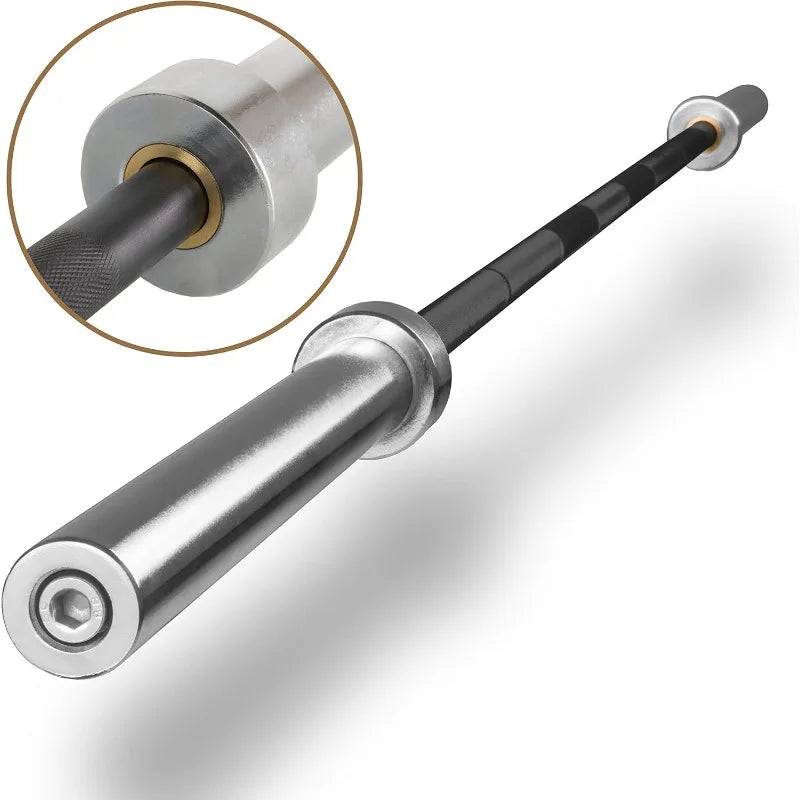 XMark 7 ft Weight Bar, Bar for Weightlifing,  Weights and Bar Set  or  Weight Lifing Barbell