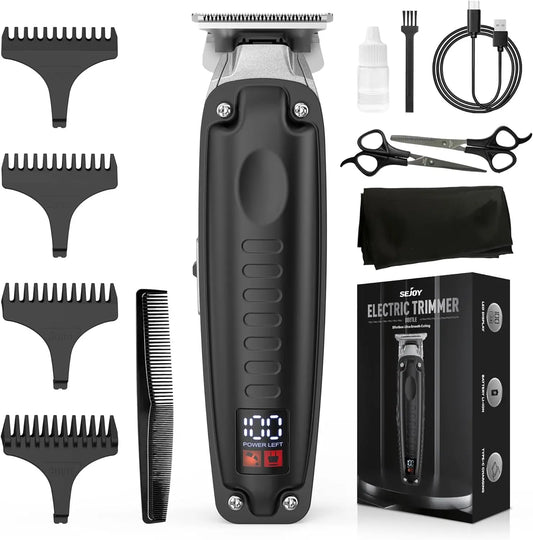 Sejoy Professional Hair Clippers for Men Cordless Hair Trimmer Kit Barber Machines and Men's Shaver Gifts