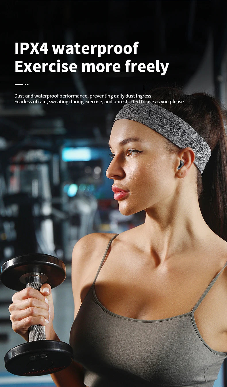 INMAS S09 Wireless Earbuds ANC Bluetooth Touch Control