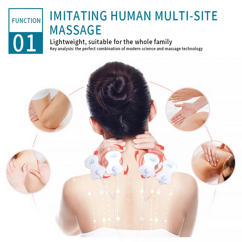 TENS Machine Physiotherapy Pulse Muscle Stimulator For Pain Relief
