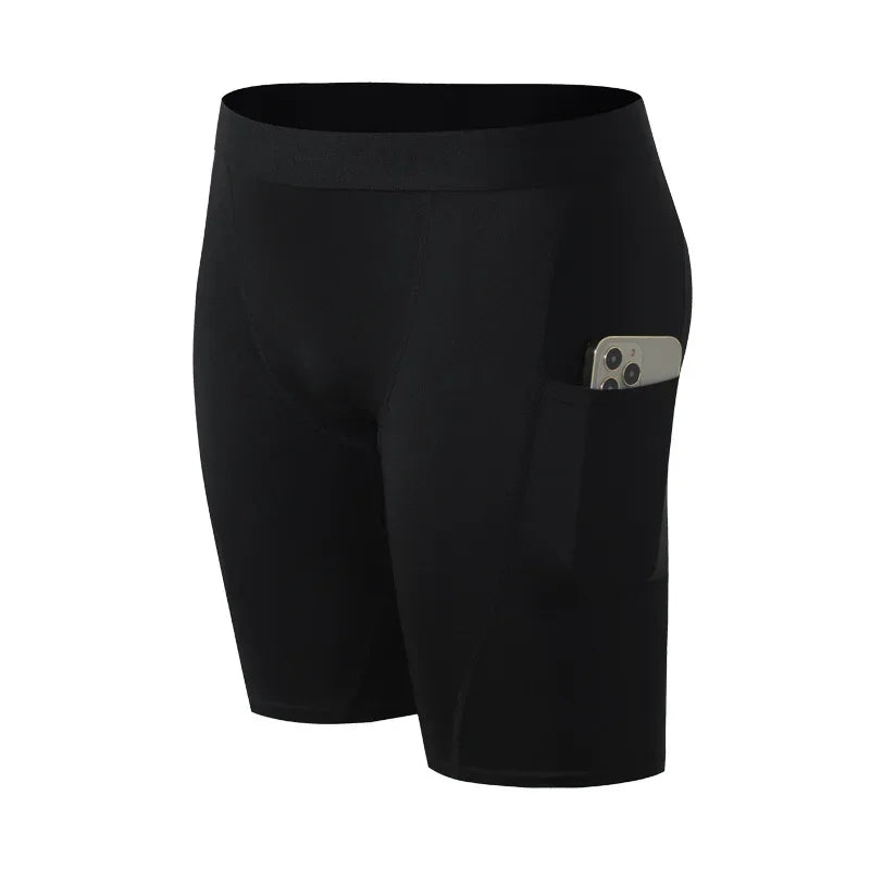 Pure Vibe Care Compression Shorts Mens Quick Dry Running
