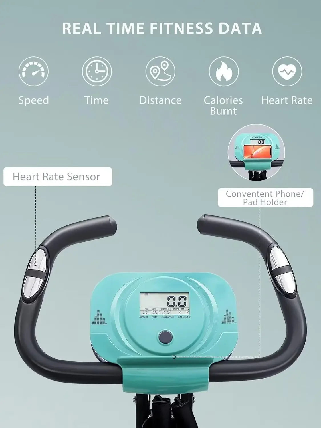 Decoration 4 In 1 Recumbent And Upright Home Exercise Bike