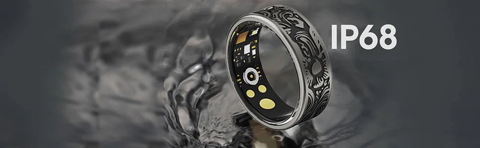 Smart Ring Fitness Tracker Sleep Monitor Waterproof