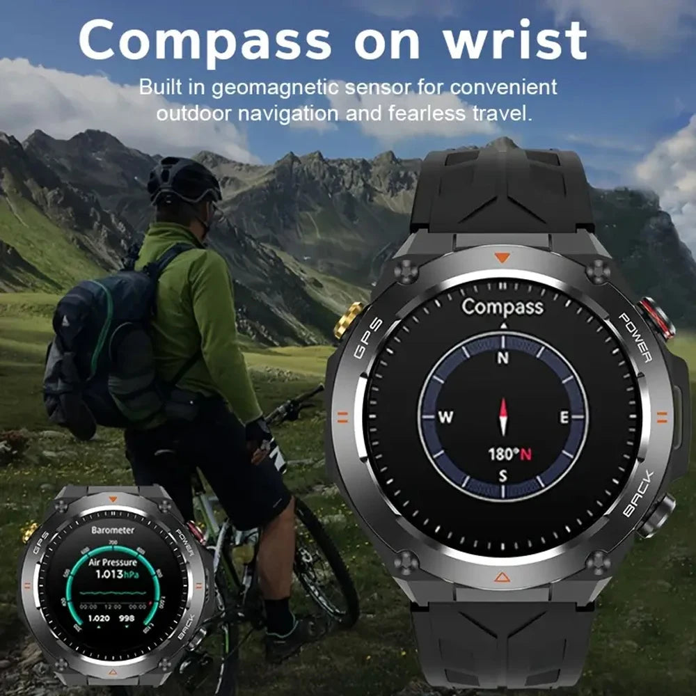 Senbono Built In GPS Smartwatch With Bluetooth Call