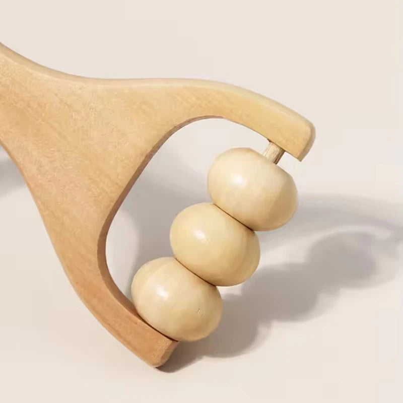 Kimhome Full Body Wooden Fascia Roller Manual Massager