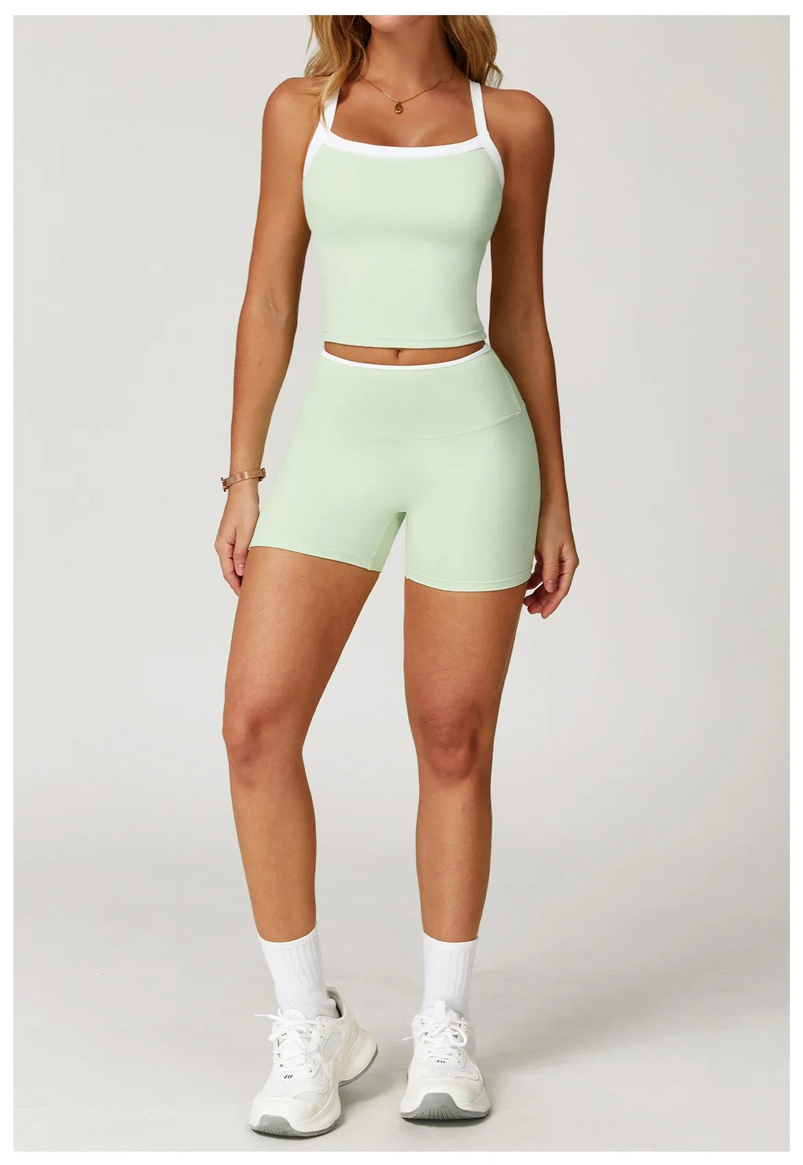 SWELTERINGCN Women 2 Piece Tracksuit Yoga Set Gym Wear