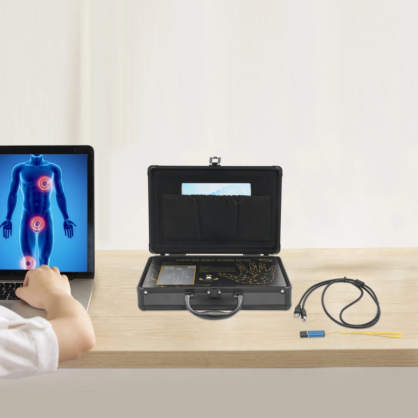 Quantum Analyzer Magnetic Body Scanner Health Detector