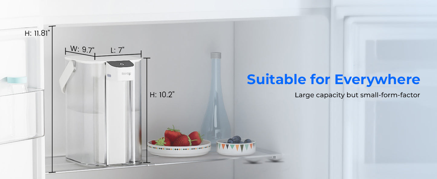 Waterdrop Alkaline Filter Pitcher NSF 42 Countertop